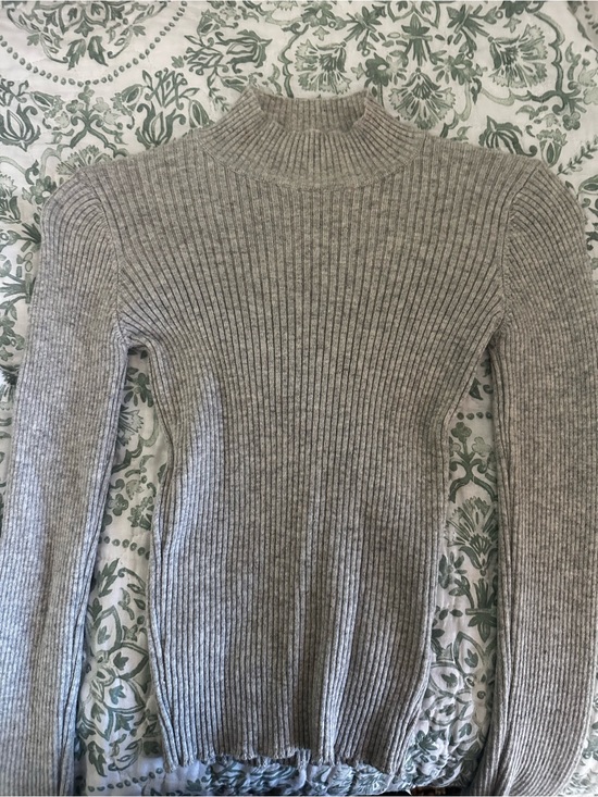 Brandy Melville Tops - Gray Brandy Melville mock neck top